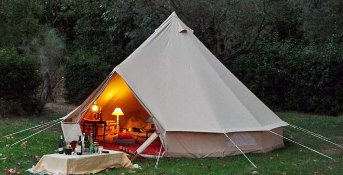 Glamping im Luxus-Zelt: Bretagne